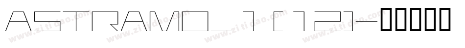 ASTRAMO_1 (12)字体转换